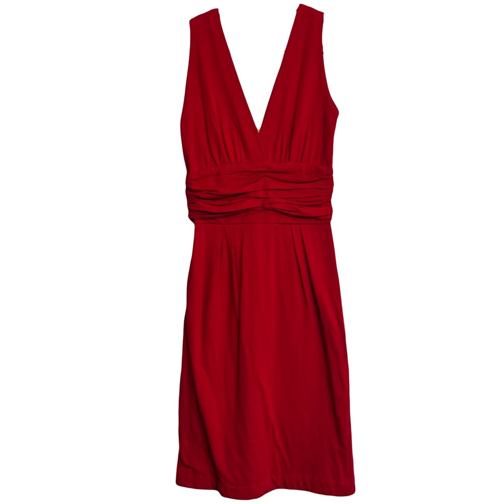 Vintage Milk Fed Red Sleeveless Dress